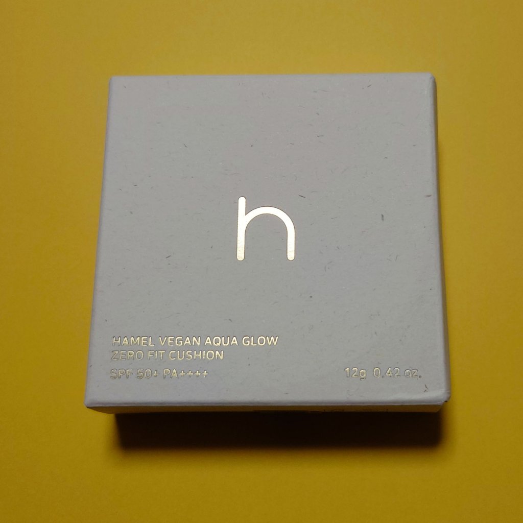 ヴィーガンアクアゼロフィットクッション/HAMEL/クッションファンデーションを使ったクチコミ（1枚目）