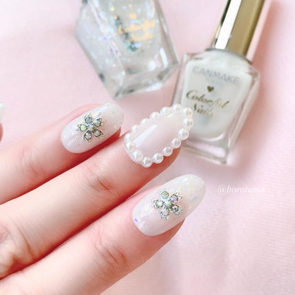 カラフルネイルズ/キャンメイク/マニキュアを使ったクチコミ(7枚目)