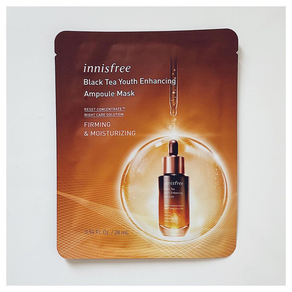 ブラックティー ユース マスクシート/innisfree/シートマスク・パックを使ったクチコミ(1枚目)