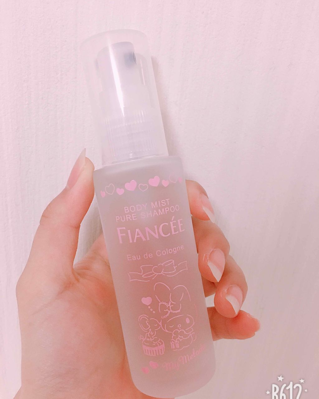 ボディミスト ピュアシャンプーの香り【パッケージリニューアル】/フィアンセ/香水(レディース)を使ったクチコミ(2枚目)