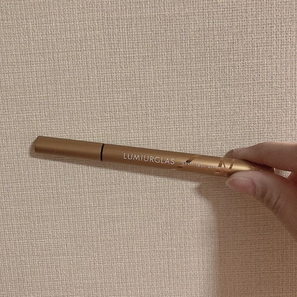 スキルレスライナー/LUMIURGLAS/リキッドアイライナーを使ったクチコミ（3枚目）