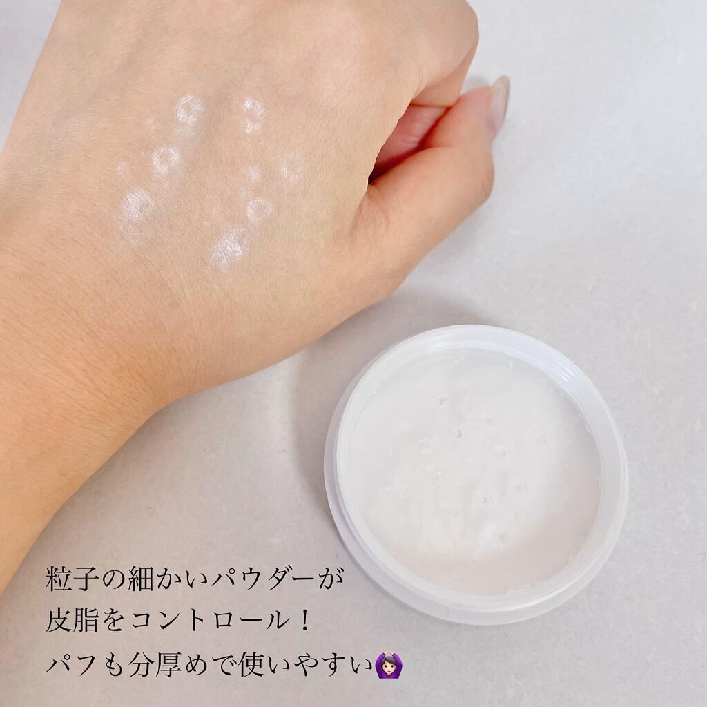アニューム セバム コントロール パウダー/saat insight/ルースパウダーを使ったクチコミ（3枚目）