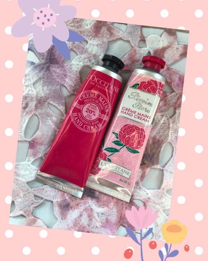 シア ハンドクリーム (ディライトフルローズ)/L'OCCITANE/ハンドクリームを使ったクチコミ(1枚目)