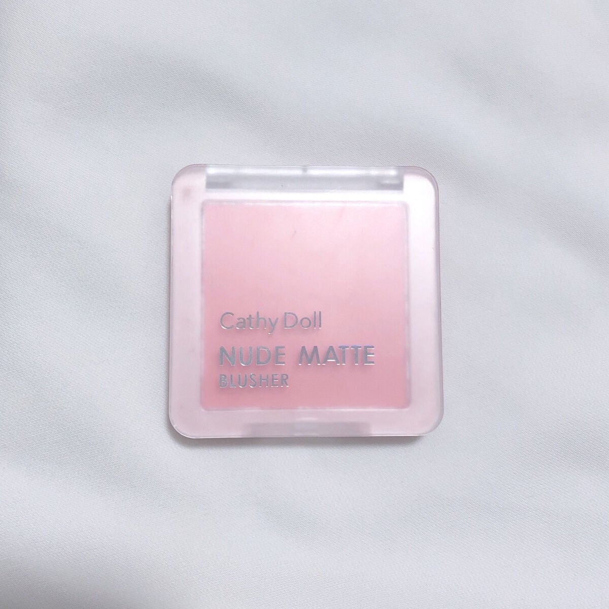 ヌードマットブラッシャー/CathyDoll/パウダーチークを使ったクチコミ(3枚目)