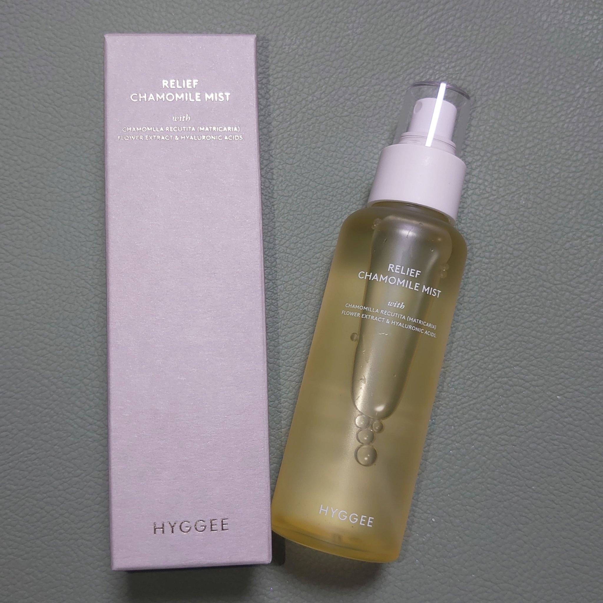 リリーフカモミールミスト/HYGGEE/ミスト状化粧水を使ったクチコミ（1枚目）