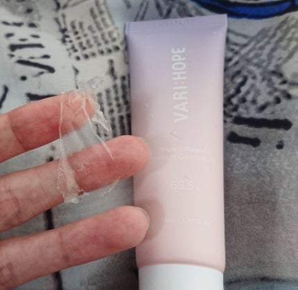 トリプルコラーゲンプレミアムクリームマスク/VARI:HOPE/フェイスクリームを使ったクチコミ(7枚目)