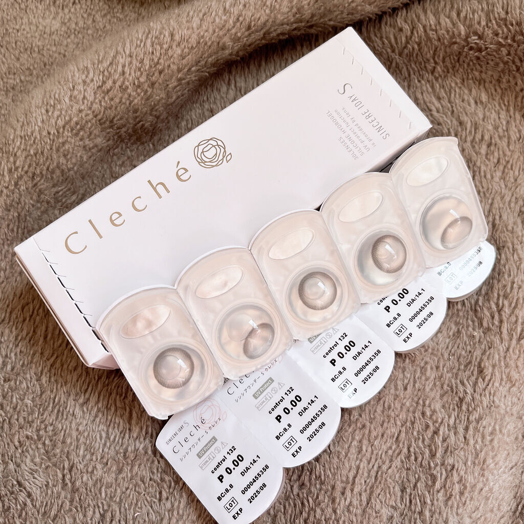 SINCERE 1DAY S Cleché（シンシアワンデー S クレシェ）/Sincere S/ワンデー（１DAY）カラコンを使ったクチコミ（1枚目）