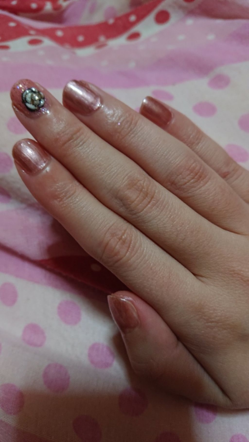 サンリオネイル/DAISO/マニキュアを使ったクチコミ(1枚目)