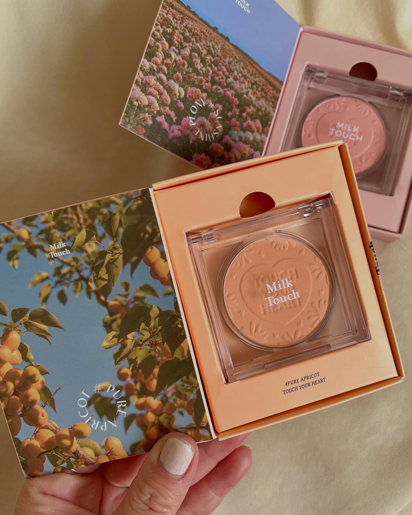 タッチ マイ チーク/Milk Touch/パウダーチークを使ったクチコミ(8枚目)