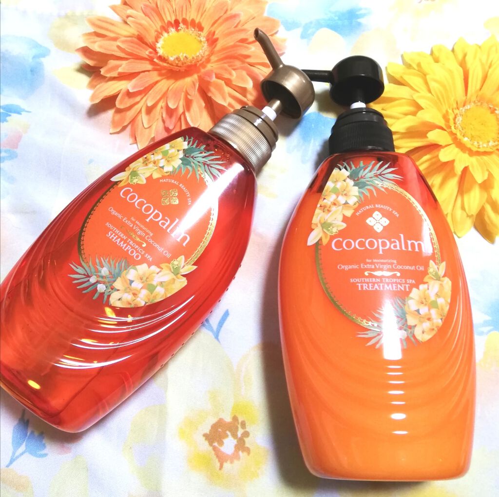 南国スパシャンプー/トリートメント/Cocopalm(ココパーム)/市販シャンプーを使ったクチコミ(1枚目)