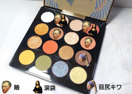 大英博物館 エジプトシリーズ アイシャドウパレット/ZEESEA/アイシャドウパレットを使ったクチコミ(3枚目)