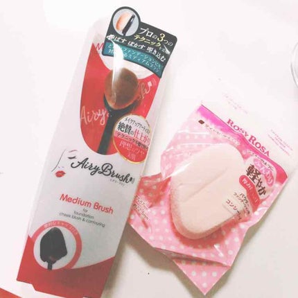 シフォンタッチスポンジN ダイヤ型/ロージーローザ/パフ・スポンジを使ったクチコミ(1枚目)