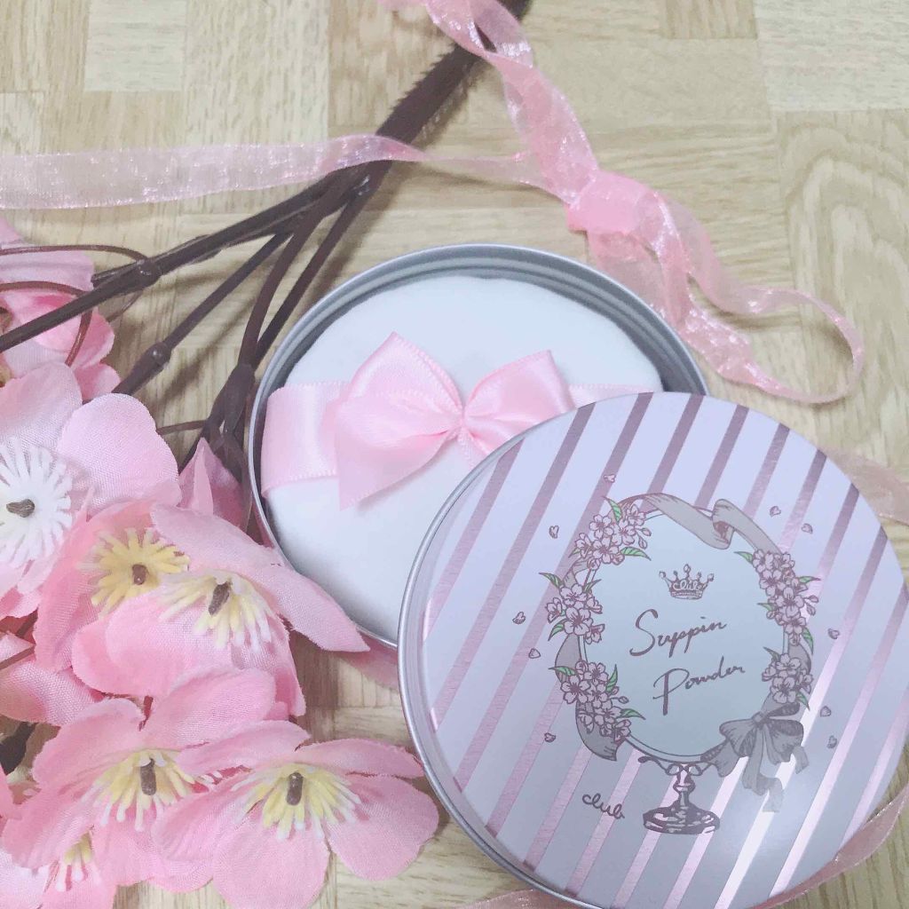 すっぴんパウダー B サクラスウィートソローの香り 2022/クラブ/プレストパウダーを使ったクチコミ（2枚目）