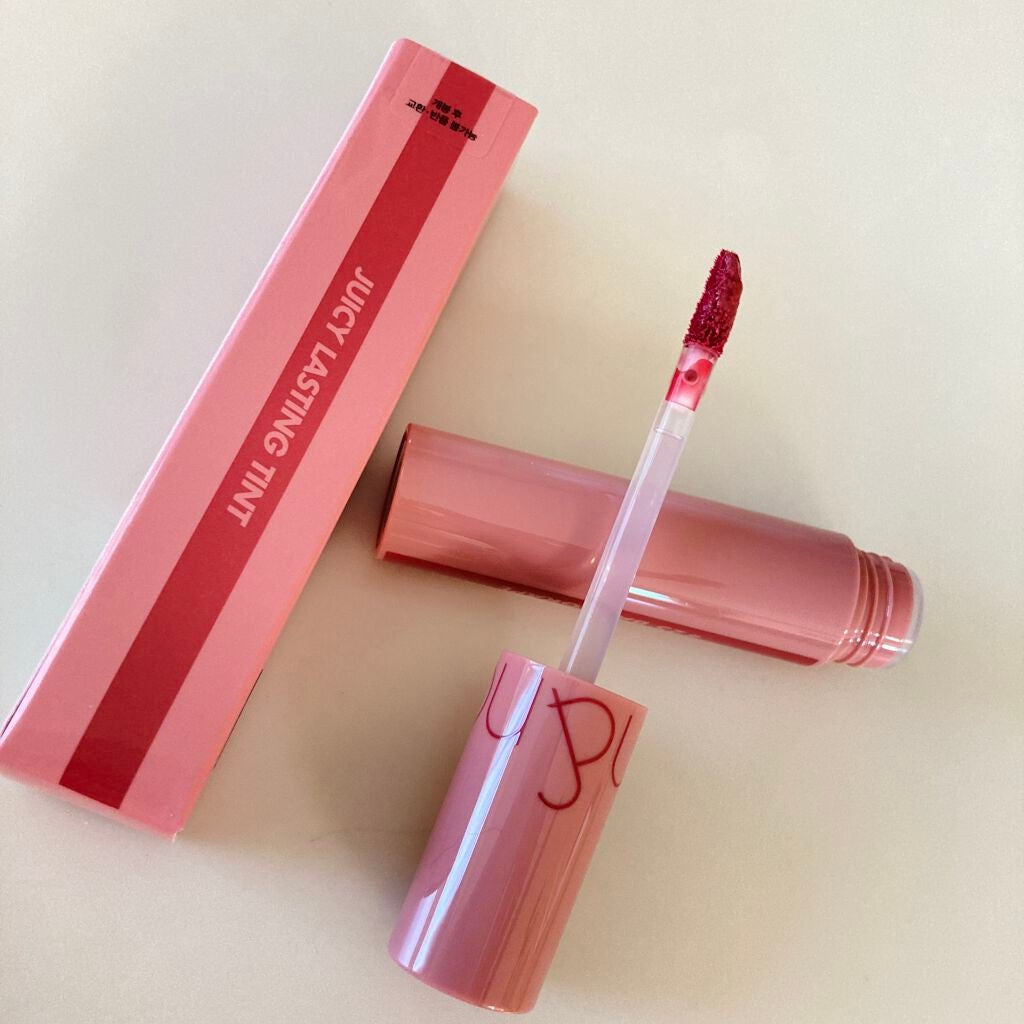 ジューシーラスティングティント/rom&nd/リップティントを使ったクチコミ(2枚目)