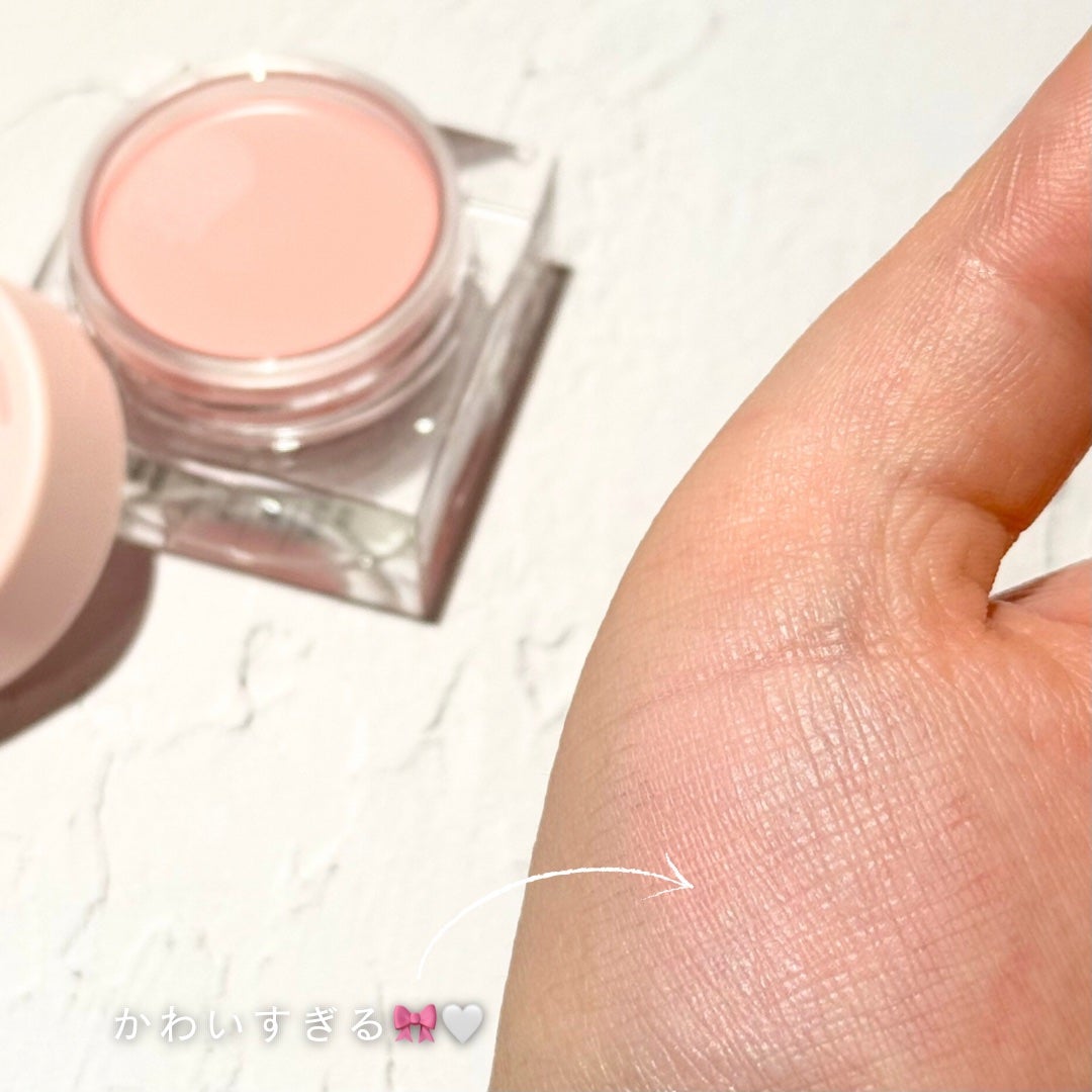 ムードミックスクリームブラッシャー/MAD PEACH/ジェル・クリームチークを使ったクチコミ(3枚目)