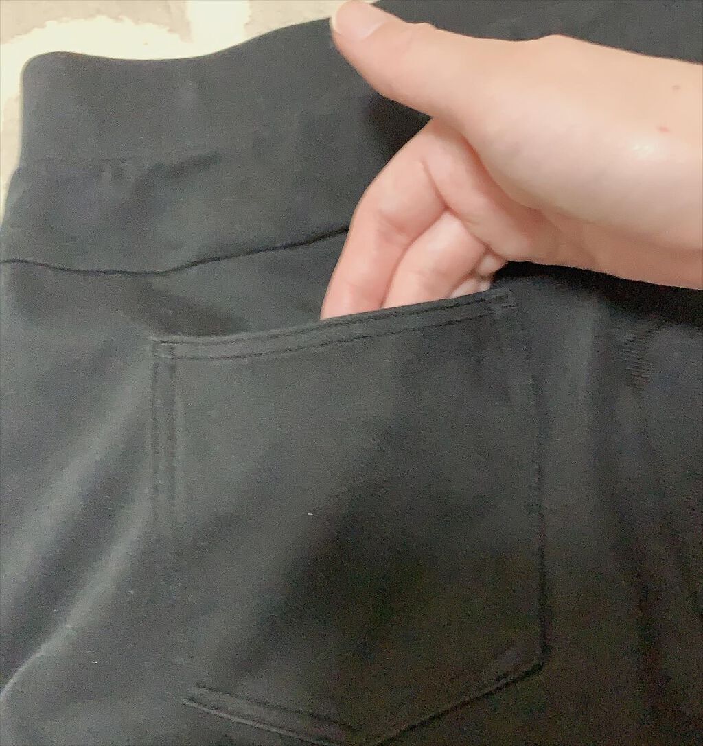 スリムウォーク 24h マルチスキニー デニム風/SLIMWALK/着圧ソックス・レギンスを使ったクチコミ（3枚目）