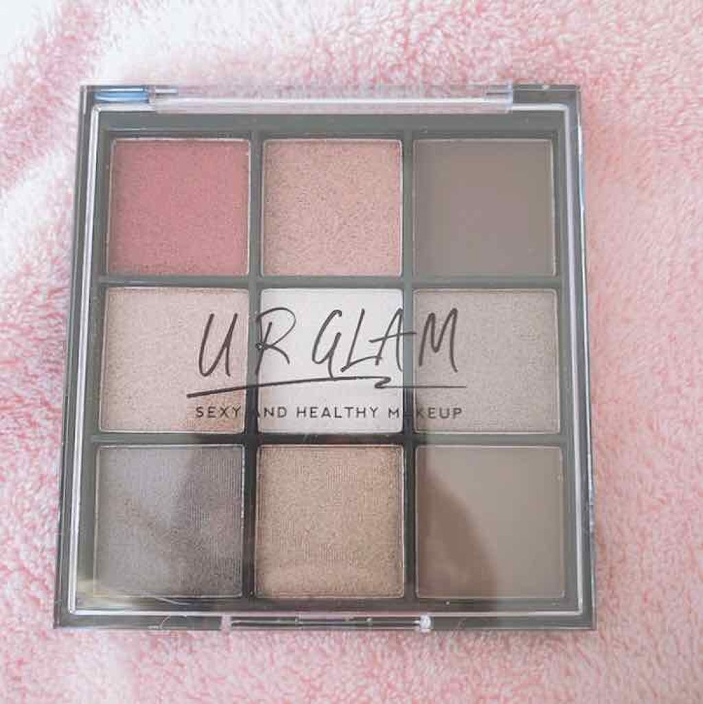 UR GLAM　BLOOMING EYE COLOR PALETTE/U R GLAM/アイシャドウパレットを使ったクチコミ（1枚目）