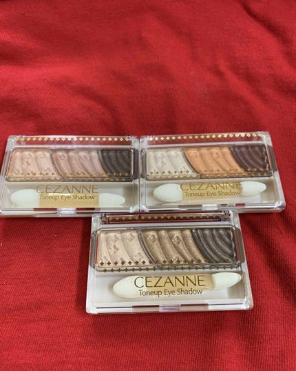 トーンアップアイシャドウ/CEZANNE/アイシャドウパレットを使ったクチコミ(1枚目)