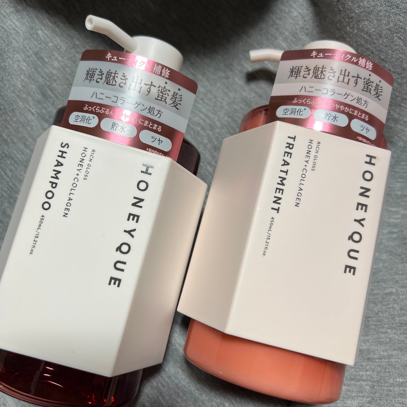 リッチグロス シャンプー シャイニー/ヘアトリートメント シャイニー/ハニーク/市販シャンプーを使ったクチコミ(1枚目)