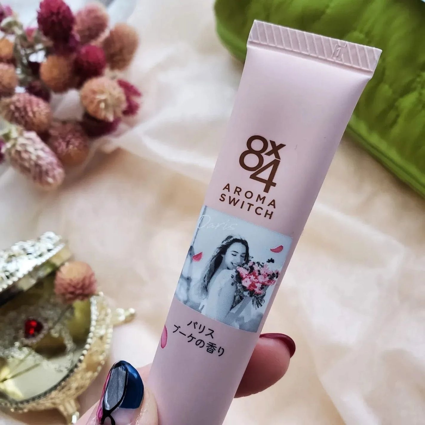 8x4 アロマスイッチ 涼感ネックジェル パリスブーケの香り/8x4/デオドラント・制汗剤を使ったクチコミ(4枚目)