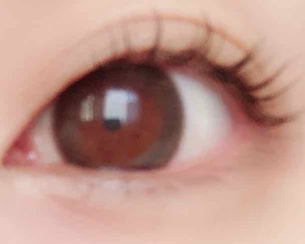 eye closet １day SweetSeries "Girly"（アイクローゼットワンデースウィートシリーズ ガーリー） Cacao Brown/EYE CLOSET/ワンデー（１DAY）カラコンを使ったクチコミ（3枚目）