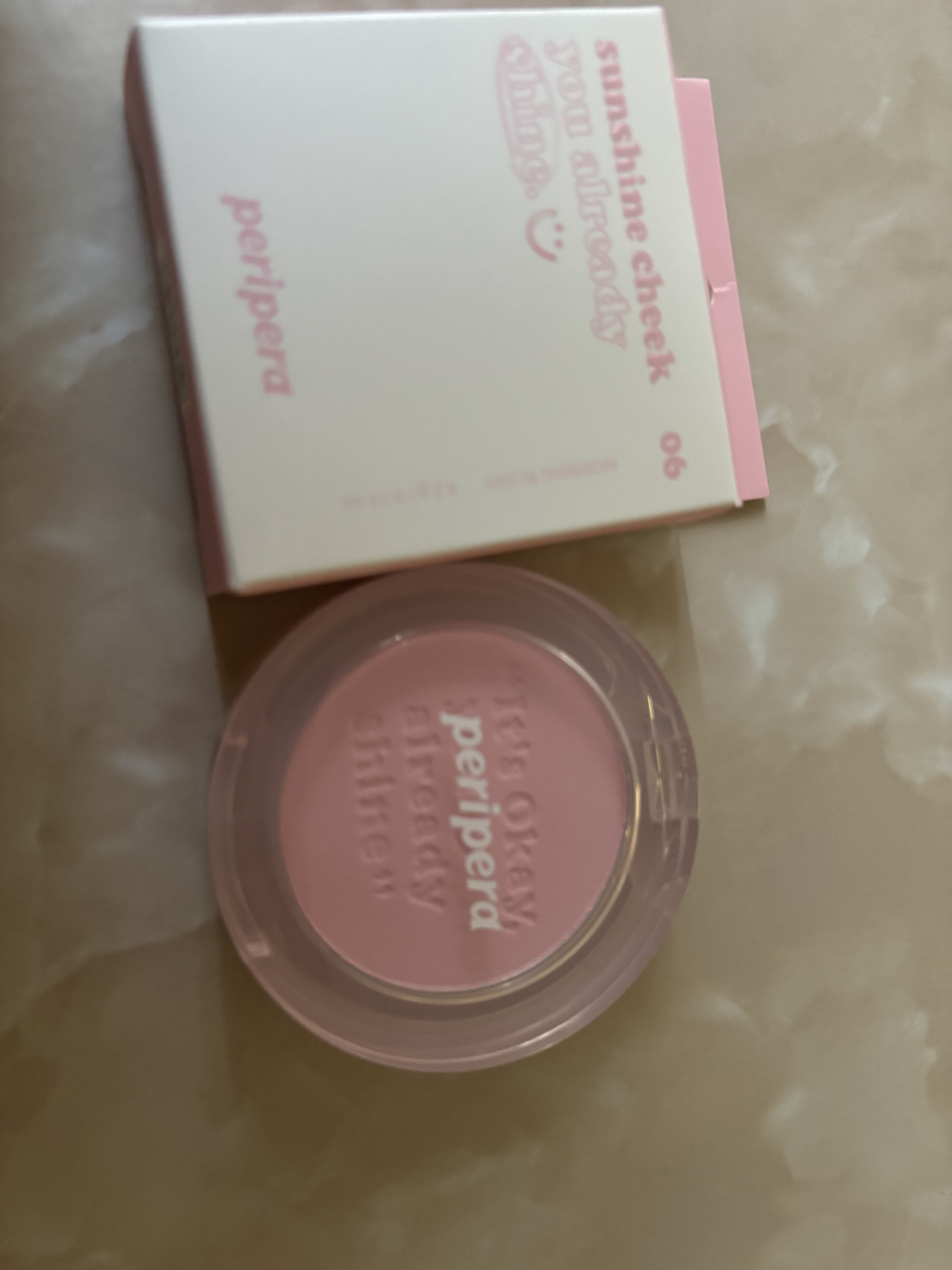 ピュア ブラッシュド サンシャイン チーク 06 MORNING BLUSH(朝寝坊だいすき)/PERIPERA/パウダーチークを使ったクチコミ（2枚目）