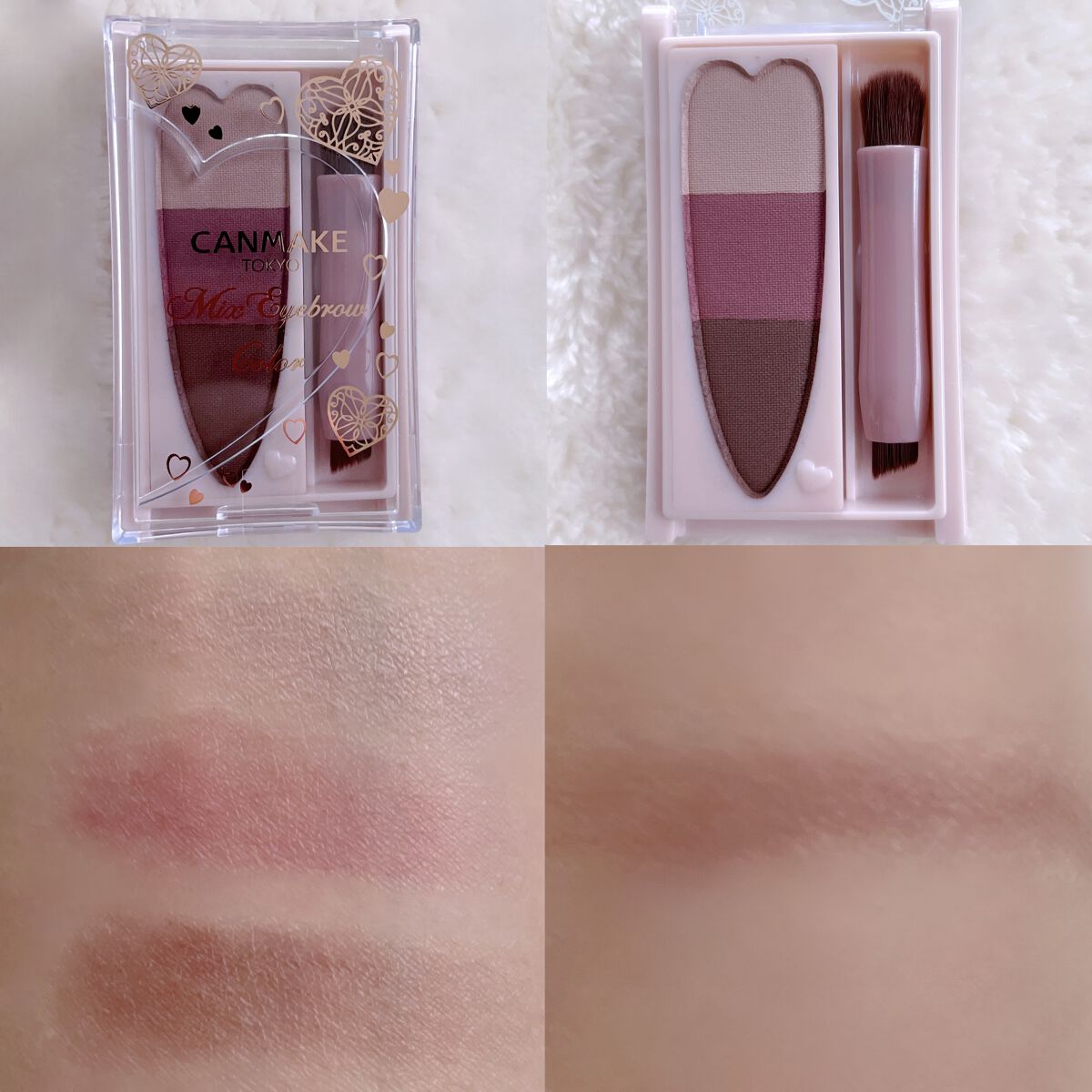 ミックスアイブロウカラー/キャンメイク/パウダーアイブロウを使ったクチコミ(3枚目)
