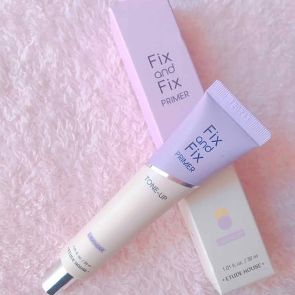 フィックス&フィックス トーンアッププライマー/ETUDE/化粧下地を使ったクチコミ(1枚目)