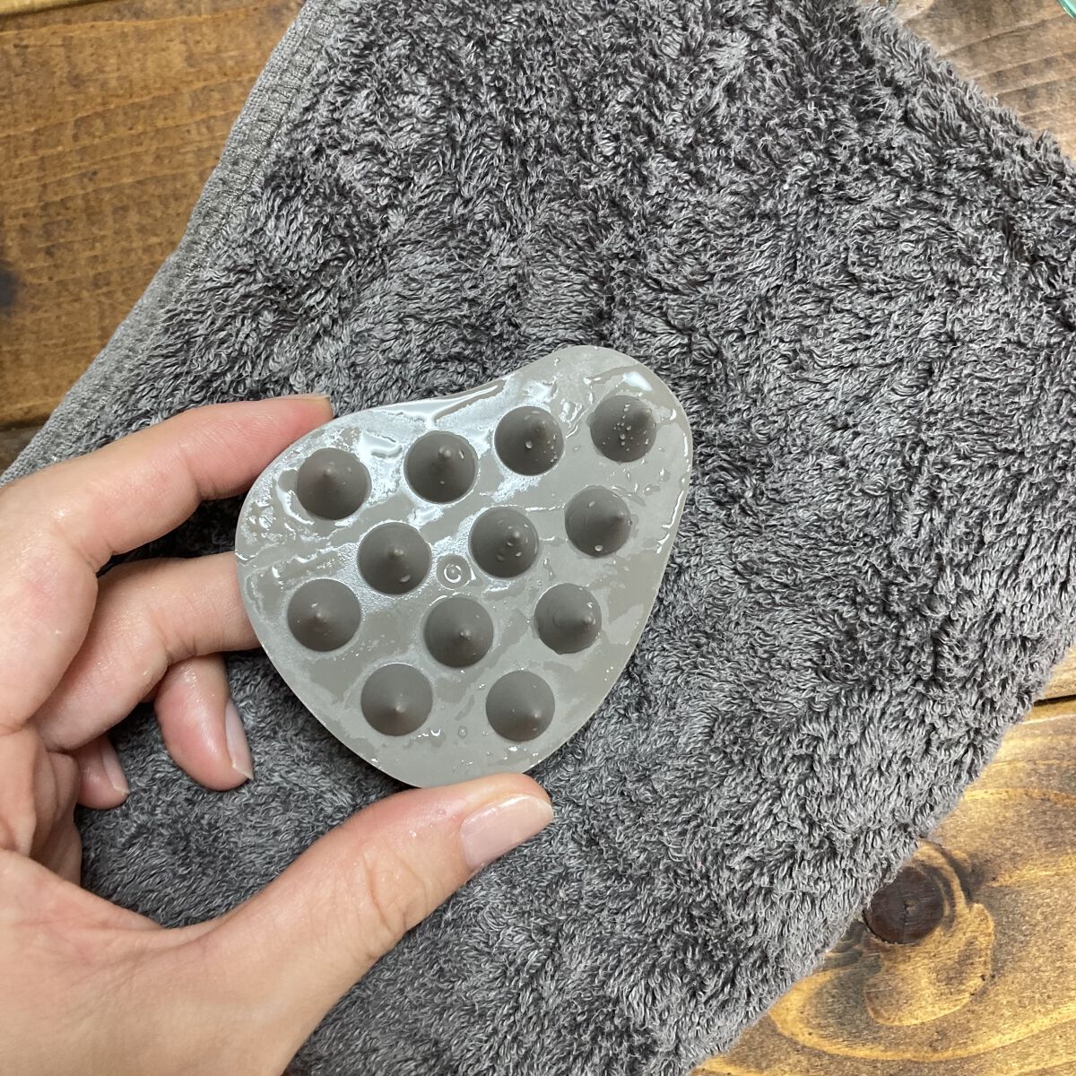 スカルプブラシ/GROW LAB/スカルプブラシを使ったクチコミ（3枚目）