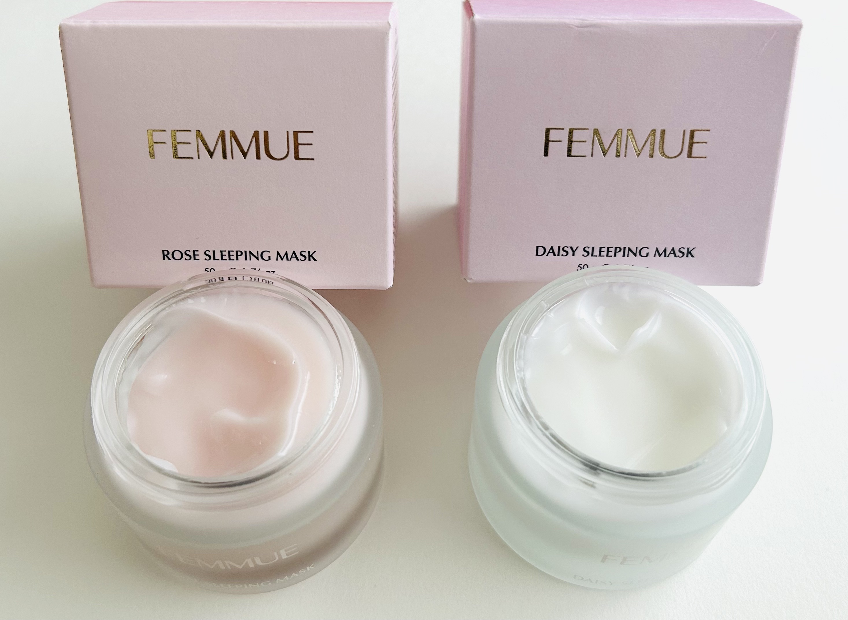 デイジーウォーター スリーピングマスク/FEMMUE/フェイスクリームを使ったクチコミ（2枚目）