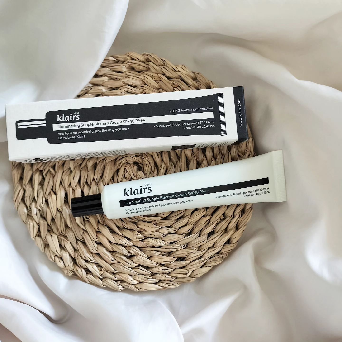 イルミネーティングサプルブレミッシュクリーム(40ml)/Klairs/化粧下地を使ったクチコミ（1枚目）