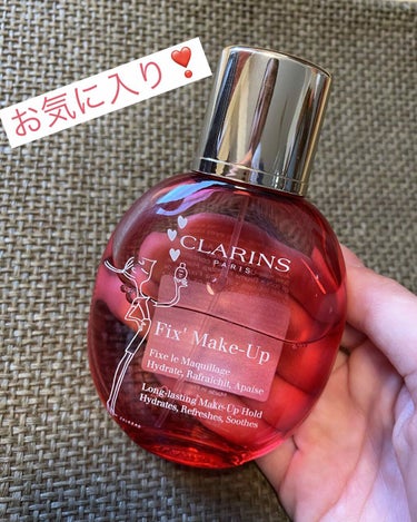 フィックス メイクアップ/CLARINS/ミスト状化粧水を使ったクチコミ（1枚目）