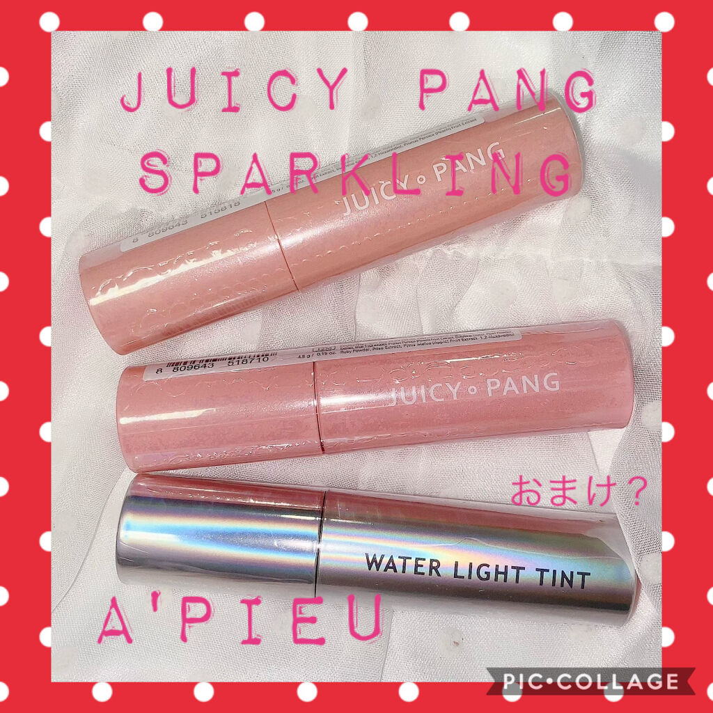 アピュー ウォーターライト ティント OR01/A’pieu/リップティントを使ったクチコミ（1枚目）