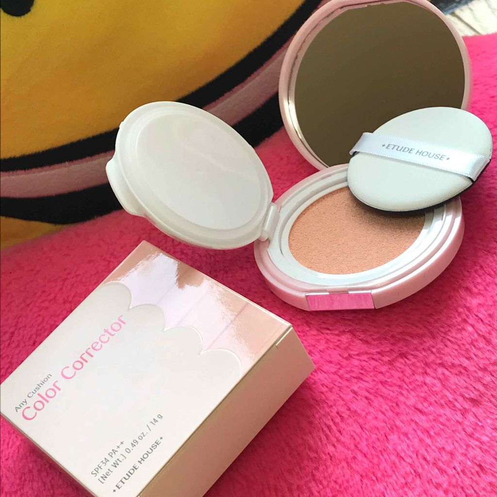 エニークッション カラーコレクター/ETUDE/化粧下地を使ったクチコミ(1枚目)