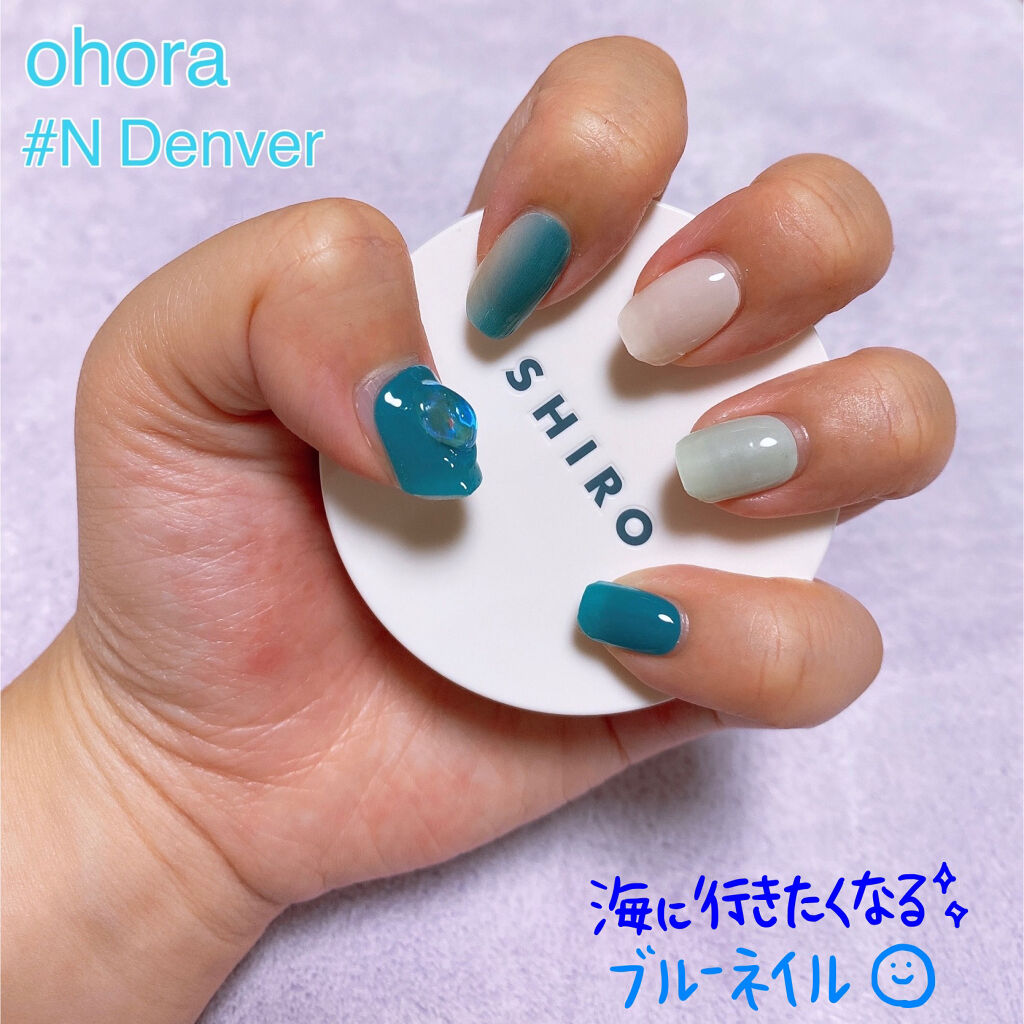 セミキュアジェルネイル（ハンド）/ohora/ネイルシールを使ったクチコミ（1枚目）