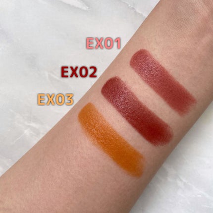 リベレイティッド マット リップス ミニキット/Celvoke/メイクアップキットを使ったクチコミ(2枚目)