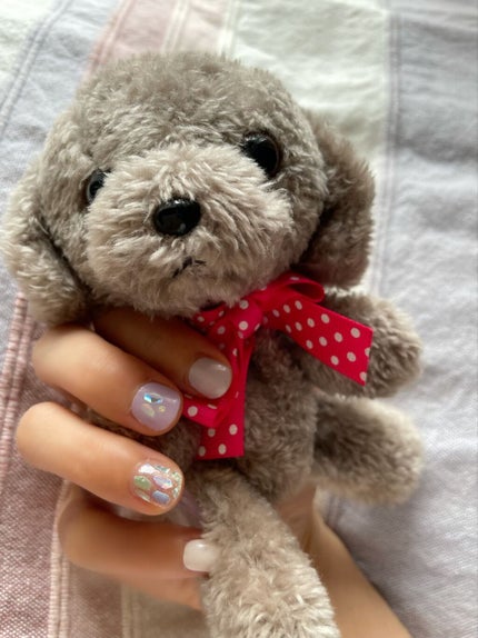 貼るジェルネイル/セリア/ネイルシールを使ったクチコミ(3枚目)