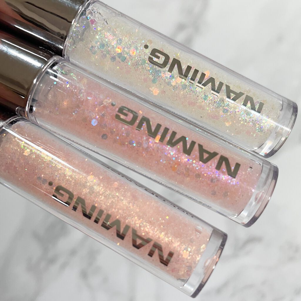 ダズリングアイグリッター/NAMING./リキッドアイシャドウを使ったクチコミ(2枚目)