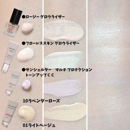 ロージー グロウライザー/DECORTÉ/化粧下地を使ったクチコミ(3枚目)