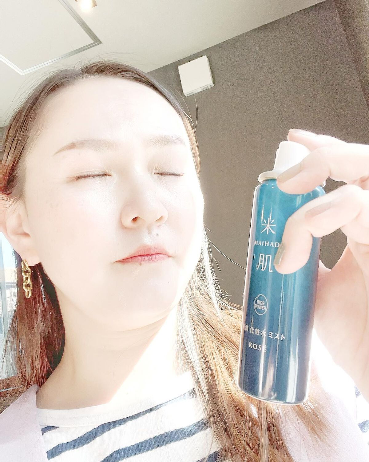 肌潤 化粧水ミスト /米肌/ミスト状化粧水を使ったクチコミ(2枚目)