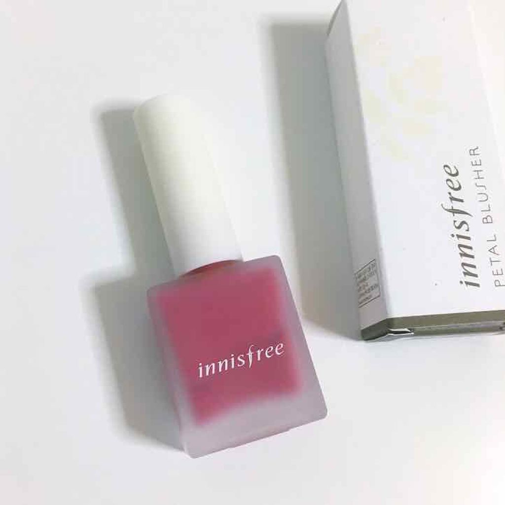 Petal Blusher /innisfree/リキッドチークを使ったクチコミ(1枚目)