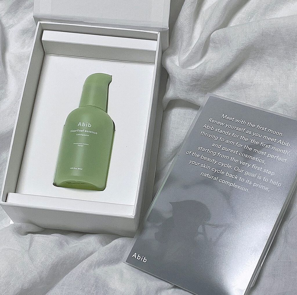 Heartleaf essence Calming pump/Abib /美容液を使ったクチコミ(1枚目)