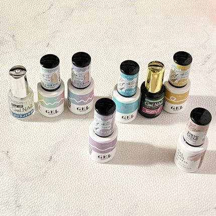 SHジェルネイル(ライト不要)/セリア/ジェルネイルを使ったクチコミ(2枚目)