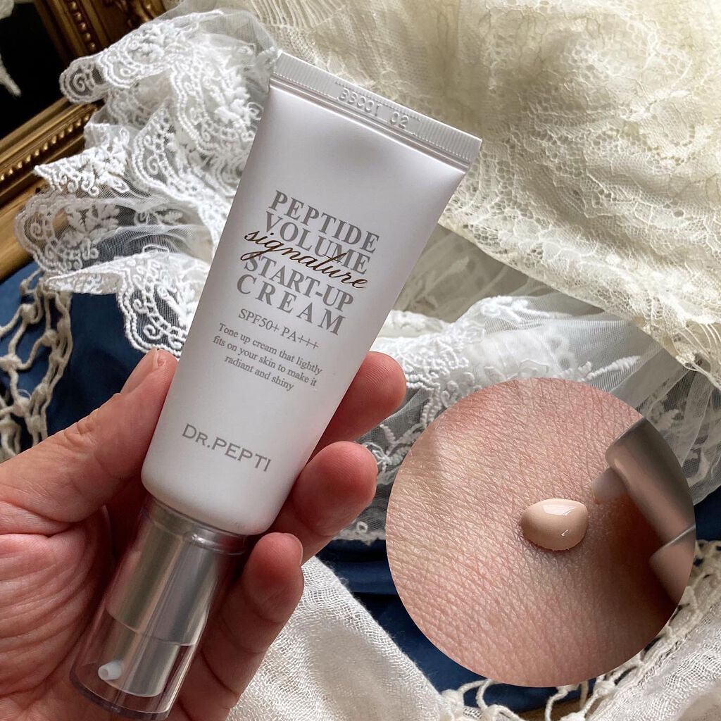 ペプチドボリュームシグネチャースタートアップクリーム/DR.PEPTI/化粧下地を使ったクチコミ(7枚目)