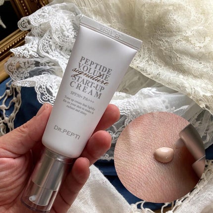 ペプチドボリュームシグネチャースタートアップクリーム/DR.PEPTI/化粧下地を使ったクチコミ(7枚目)