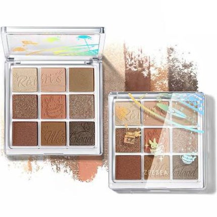 クォーツ 9色アイシャドウパレット(ドリームランドアイシャドウ)/ZEESEA/アイシャドウパレットを使ったクチコミ(1枚目)