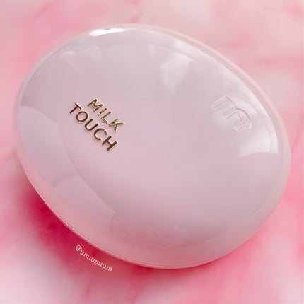 オールデイスキンフィットミルキーグロウクッション/Milk Touch/クッションファンデーションを使ったクチコミ(6枚目)