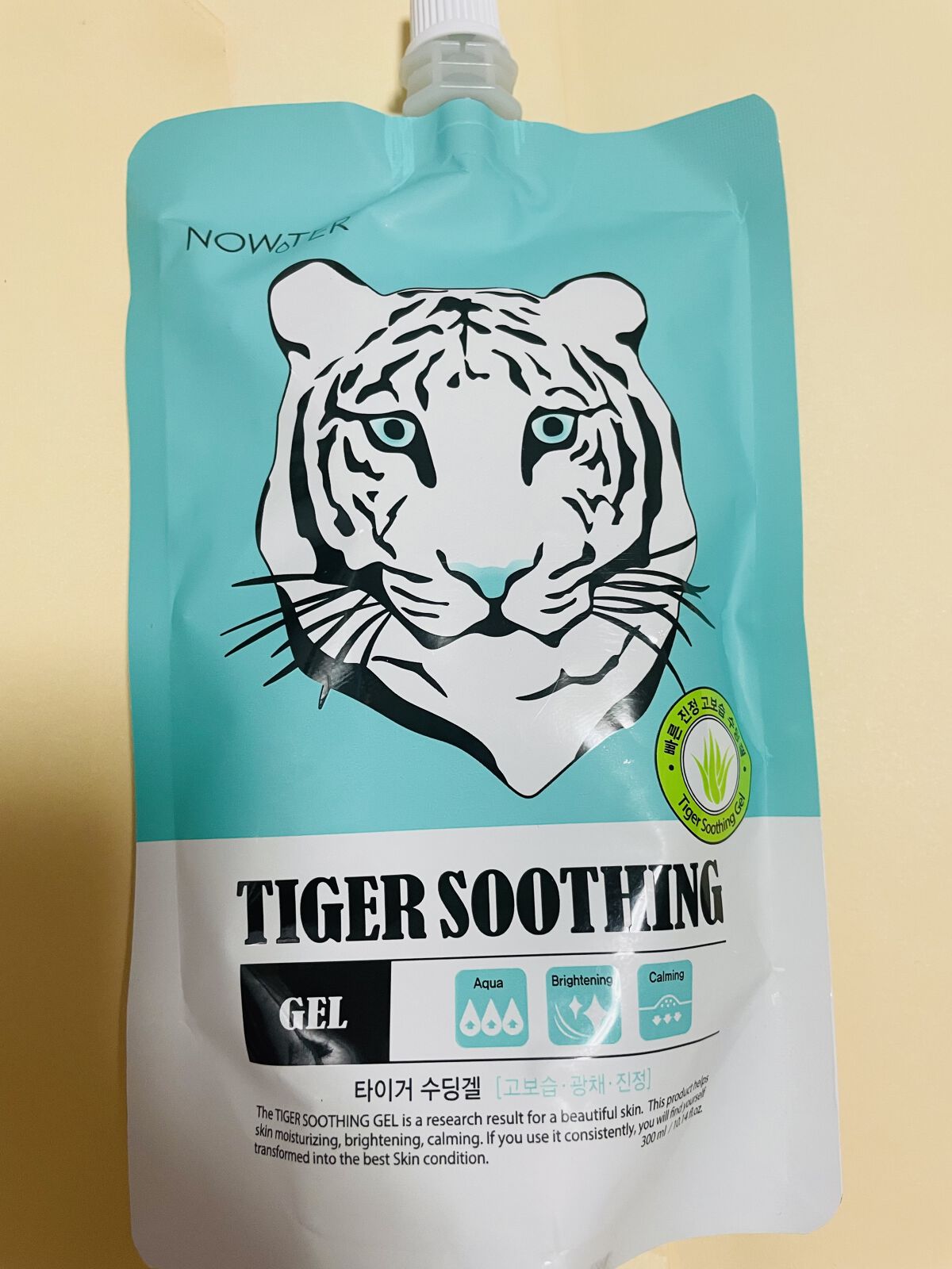 タイガースージングジェル/NOWATER/フェイスクリームを使ったクチコミ（1枚目）