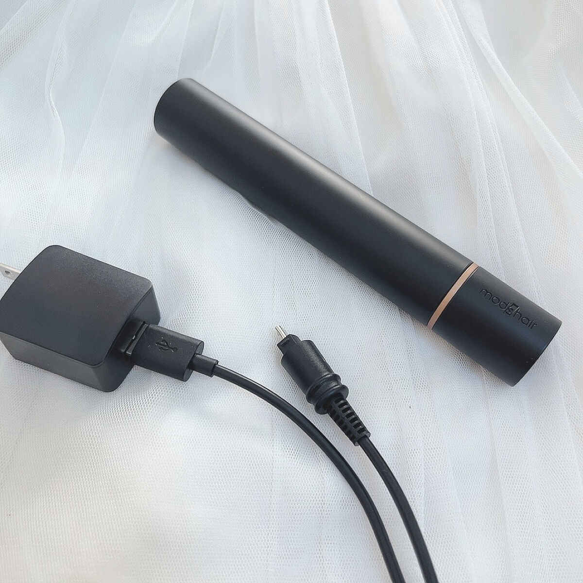 mod's hair スタイリッシュ モバイルヘアアイロン MHS-0840のクチコミ「\ マスカラのようなヘアアイロン✨/



♡ ••┈┈┈┈┈┈┈┈•• ♡

#モッズヘア
.....」（2枚目）