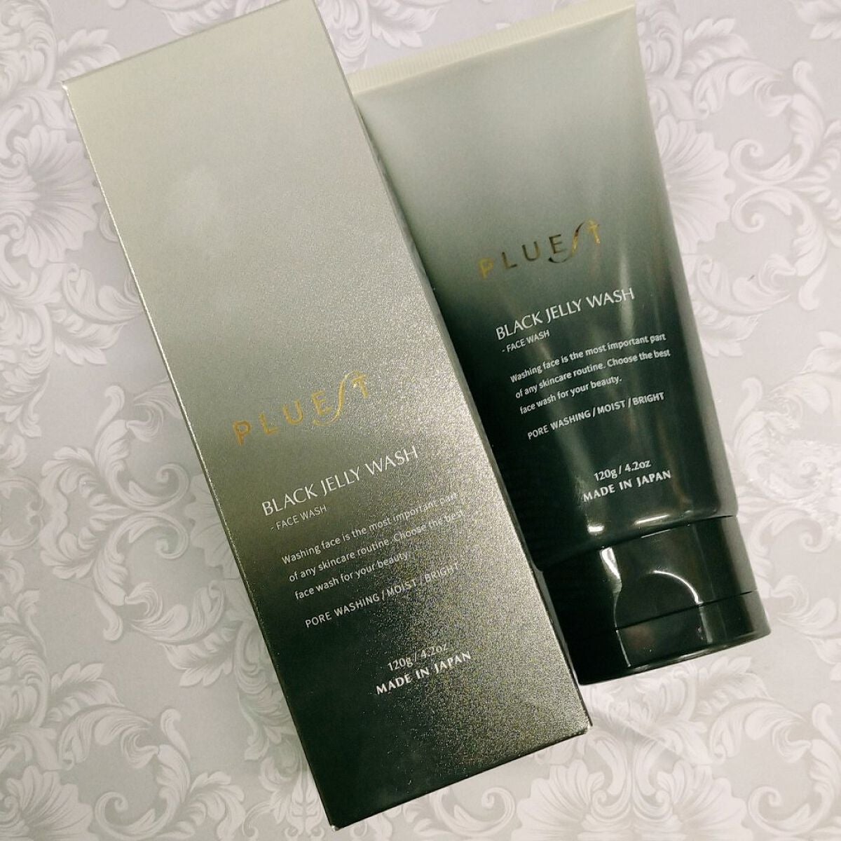 BLACK JELLY WASH(ブラックジェリーウォッシュ)/PLUEST/その他洗顔料を使ったクチコミ(5枚目)